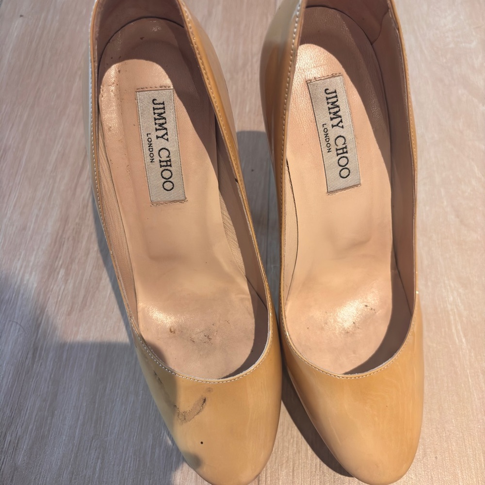 Jimmy Choo Beige Heels